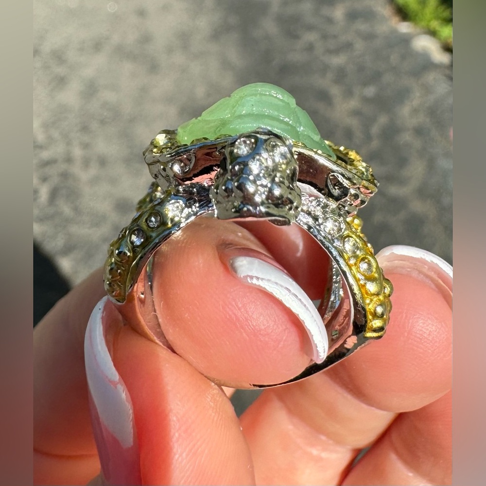 Turtle Statement Ring - Picture 10 of 16
